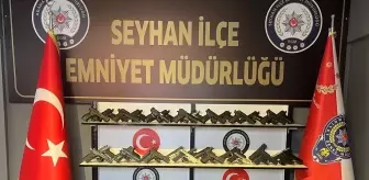 Adana'da 101 Ruhsatsız Silah ve Uyuşturucu Ele Geçirildi