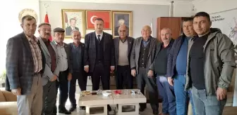 Beypazarı Muhtarlar Derneği'nden AK Parti İlçe Başkanı'na Ziyaret