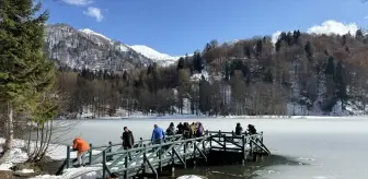 Borçka Karagöl Tabiat Parkı'nda Sonbahar-Kış Görsel Şöleni