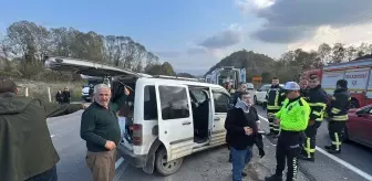 Bartın'da Trafik Kazası: 7 Yaralı