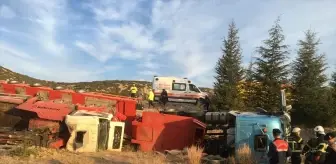 Isparta'da Tır Devrildi: Sürücü Hayatını Kaybetti