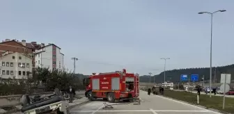 Kastamonu'da Trafik Kazasında İki Yaralı