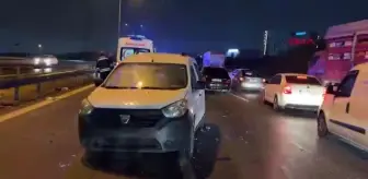 Gebze'de Zincirleme Kaza: 10 Yaralı, TEM Otoyolu Kapandı