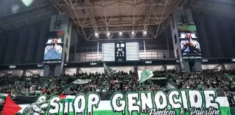 Panathinaikos Taraftarından Filistin'e Destek