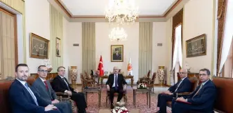 TBMM Başkanı Numan Kurtulmuş, AB Türkiye Delegasyonu Başkanını Ağırladı