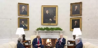 Trump ve Biden, Beyaz Saray'da Görüştü