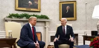 Trump, Beyaz Saray'ı Ziyaret Etti: Biden ile Görüştü