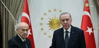 Cumhurbaşkanı Erdoğan, Devlet Bahçeli ile Görüştü