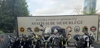 İstanbul'da Motosiklet Hırsızlarına Operasyon: 5 Tutuklama