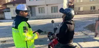 Kütahya'da Motosiklet ve Motorlu Bisiklet Denetimi Gerçekleştirildi