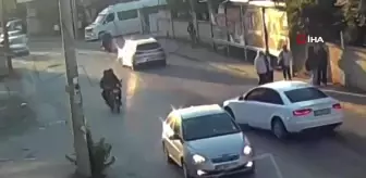 Osmaniye'de Trafik Kazaları Kameralara Yansıdı