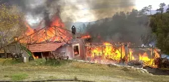 Burdur'da Yangın: 75 Yaşındaki Adam Yaralandı, Ev Kullanılamaz Hale Geldi