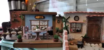 Eskişehirli Sanatçı Şeyda Oğuzman Geri Dönüşümle Diorama Modelleri Tasarlıyor