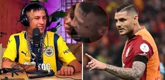 Wanda Nara'nın Icardi'yi aldattığı L-Gante, canlı yayında Fenerbahçe forması giydi