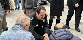 Antalya'da Polis Memurunun Yaralandığı Kazada Emniyet Müdürü Yardım Etti