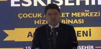 Bakan Tunç Eskişehir'de Çocuk Adliye Merkezi'nin açılışına katıldı