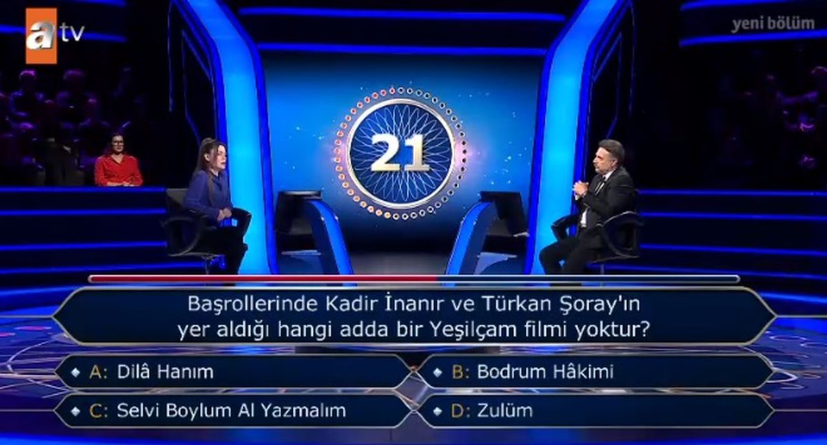 Başrollerinde Kadir İnanır ve Türkan Şoray'ın yer aldığı hangi adda bir Yeşilçam filmi yoktur?