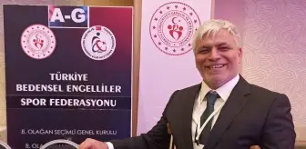 Alpaslan Erkoç, Bedensel Engelliler Spor Federasyonu Başkanı Seçildi