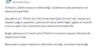 Emine Erdoğan: Çocukların karanlığa mahkum edildiği bir düzeni reddediyoruz