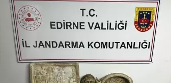 Edirne'de Tarihi Eser Operasyonu: Kaçakçılar Yakalandı