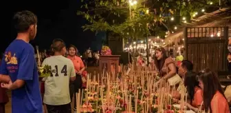 Tayland'da Loy Krathong Festivali Renkli Görüntülere Sahne Oldu