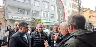 AK Parti Milletvekili Ercan Öztürk Gümüşova'da Temaslarda Bulundu