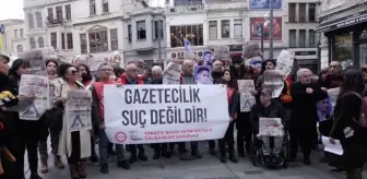 Basın İş Sendikası'ndan Gazetecilik Baskılarına Tepki Eylemi