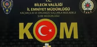 Bilecik'te Gümrük Kaçağı Makarona Operasyonu