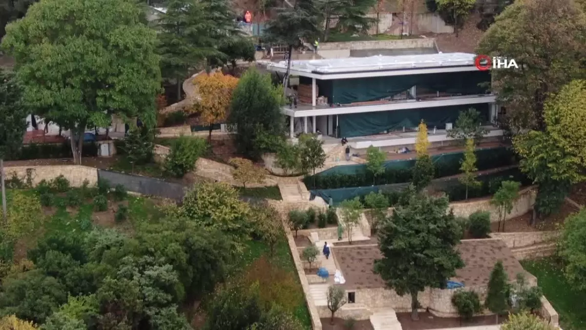 Üsküdar'daki Kaçak Villa İnşaatı Havadan Görüntülendi