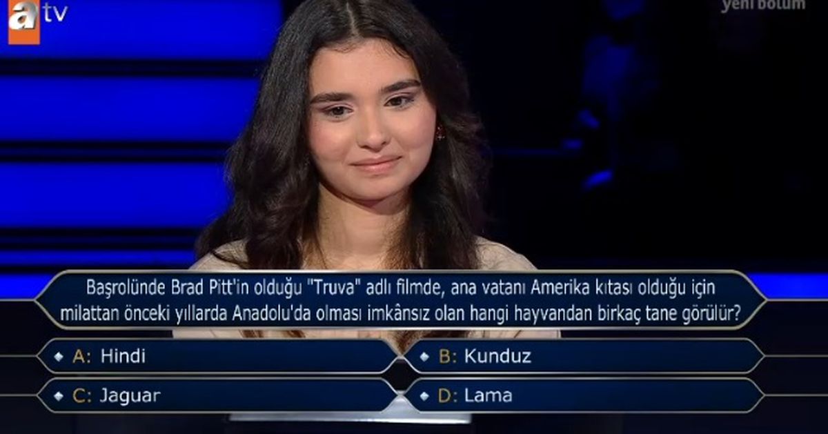 Başrolünde Brad Pitt'in olduğu 'Truva' adlı filmde, ana vatanı Amerika kıtası olduğu için milattan önceki yıllarda Anadolu'da olması imkânsız olan...