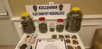 Kızılcahamam'da Uyuşturucu Operasyonu: 3 Kişi Yakalandı