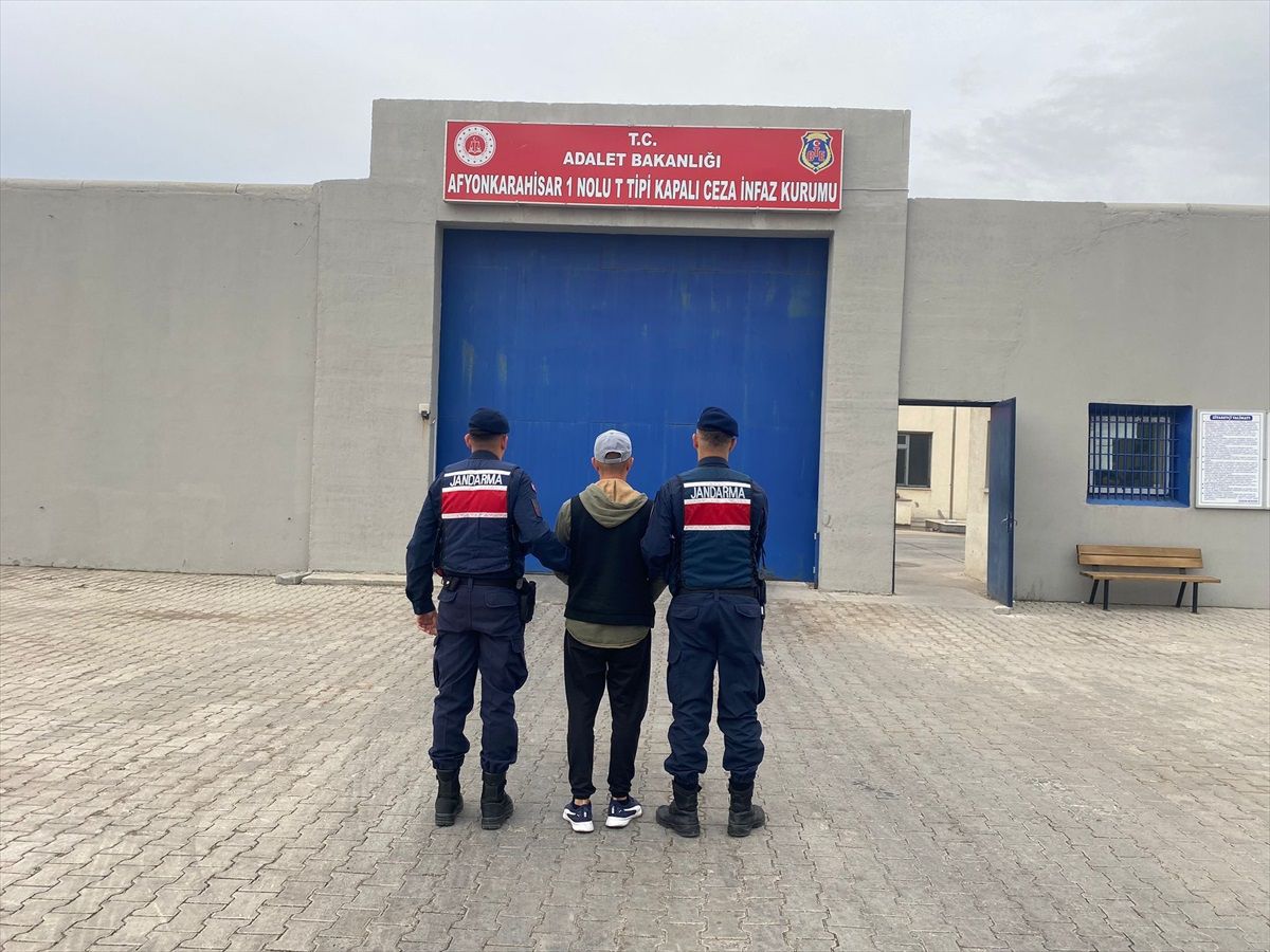 Afyonkarahisar'da 20 Yıl Hapis Cezası Olan Firari Hükümlü Yakalandı
