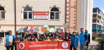 Akşehir'de Ortaokul Öğrencilerine Ara Tatil Kampı Düzenlendi