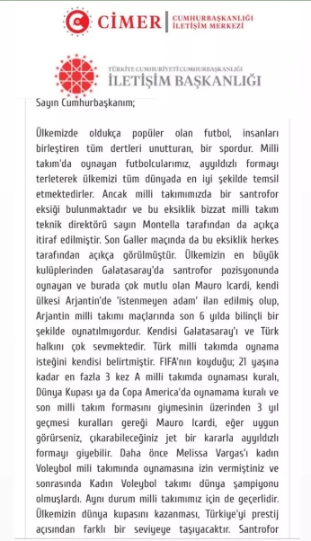 Icardi Türkiye A Milli Takımı'nda oynayabilir mi?