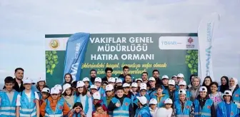 TÜGVA ve Orman Genel Müdürlüğü'nden Fidan Dikim Etkinliği