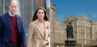 Windsor Kalesi'nde hırsızlık: Prens William ve ailesi uyurken kaleye hırsız girdi