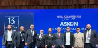 Ali Özcan, ASKON Genel Yönetimine Seçildi