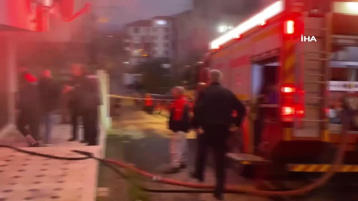 Bartın'da Yufka Açan Kadınların Unuttuğu Ocak Yangına Neden Oldu