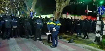 Gürcistan'da Protestoculara Polis Müdahalesi