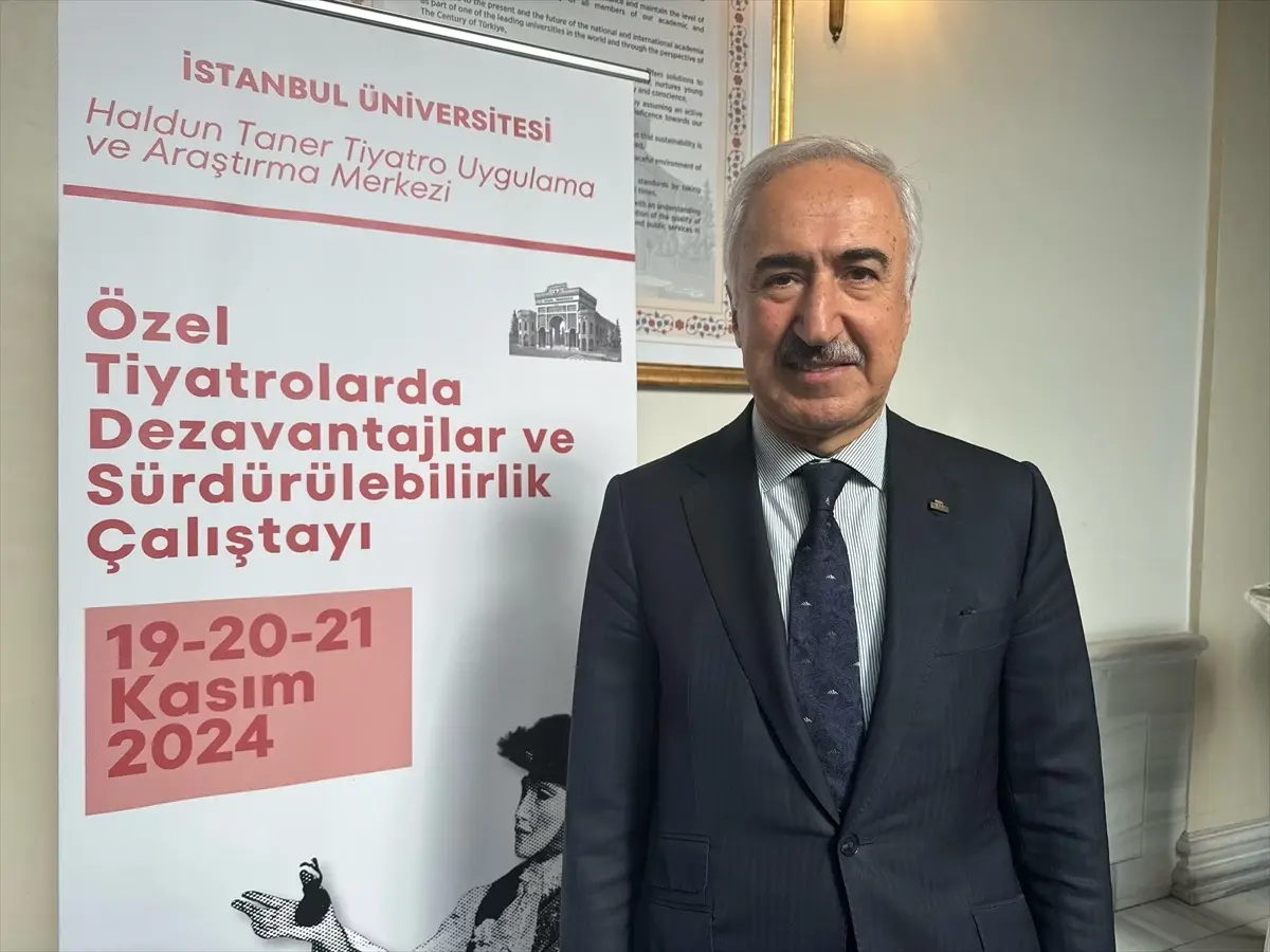 "Özel Tiyatrolarda Dezavantajlar ve Sürdürülebilirlik Çalıştayı" başladı