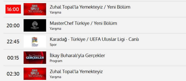 MasterChef neden yok, MasterChef yeni bölüm bugün yayınlanmayacak mı? MasterChef günü mü değişti?