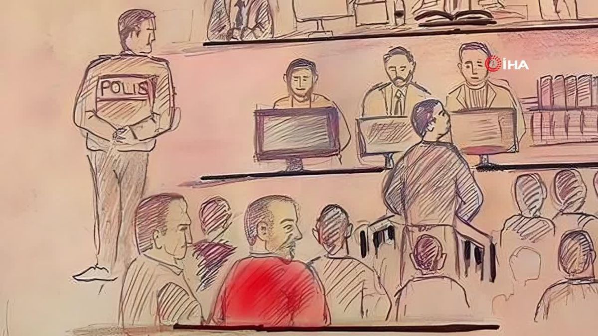 Yenidoğan Çetesi Davasında Duruşma Salonunda Adliye Ressamının Çizimleri