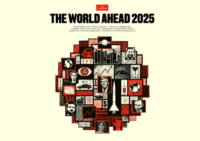 The Economist 2025 kapağında neler var? The Economist 2025 kapağı!
