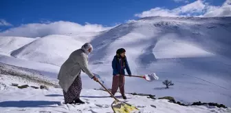 Van'da Kar Yağışı ile Kış Mesaisi Başladı