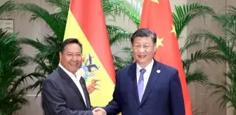 Xi Jinping ve Luis Arce, Kuşak ve Yol İnisiyatifi Üzerinde Görüşmelerde Bulundu