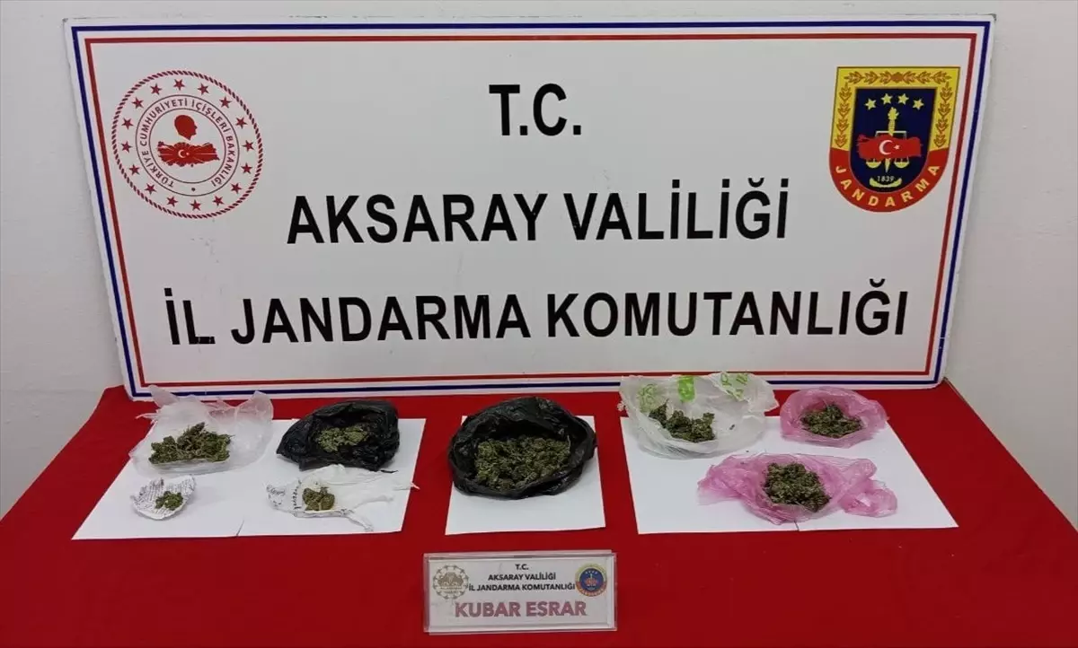 Aksaray'da Uyuşturucu Operasyonu: 2 Tutuklama