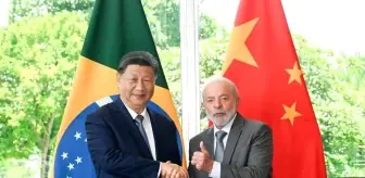 Xi Jinping Brezilya Devlet Başkanı ile Görüştü