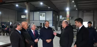 Edirne Valisi Yunus Sezer İpsala'daki Fabrikaları Ziyaret Etti