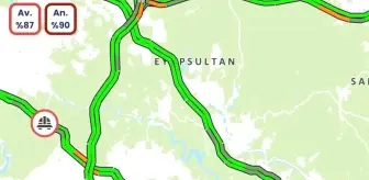 İstanbul'da Trafik Yoğunluğu Yüzde 90'a Ulaştı