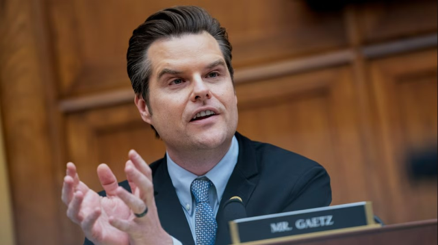 Matt Gaetz has withdrawn from Trump's Attorney General candidacy